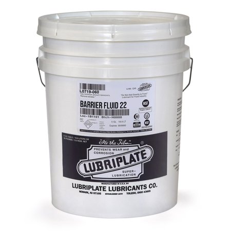 Lubriplate Barrier Fluid 22, 5 Gal Pail L0719-060